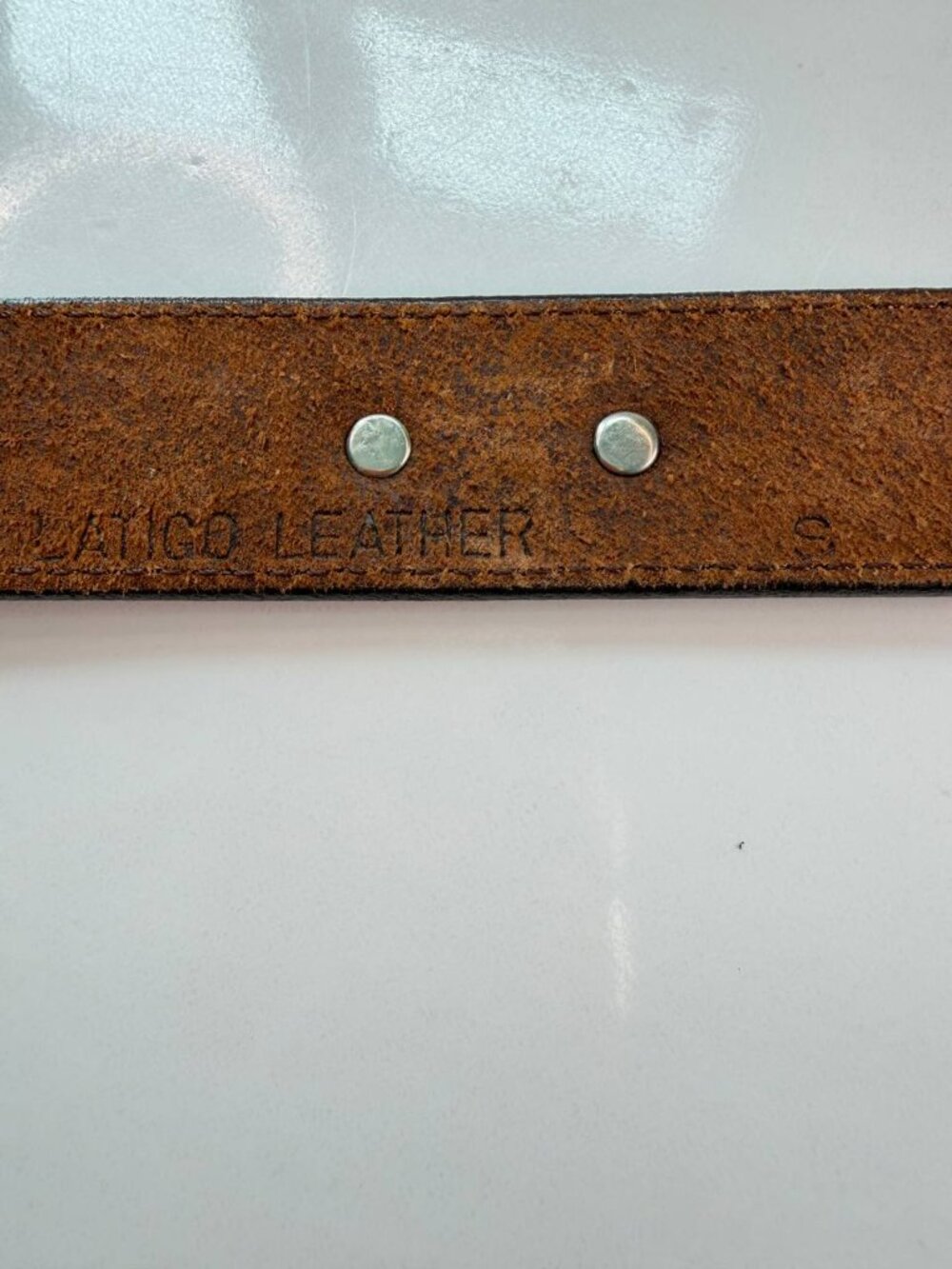 Lady Canterbury Latigo Leather Belt – Western Style – Size S - Picture 11 of 15